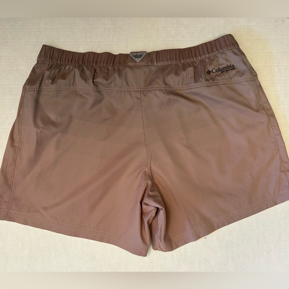 Columbia women’s Tidal spray stretch windbreaker iridescent shorts Sz-L. N13 - Picture 7 of 14